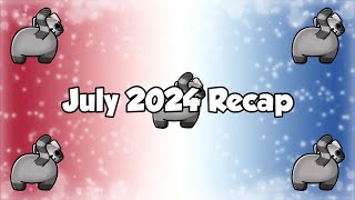 July 2024 Twitch Recap RosieTheMouse [upl. by Neerihs]