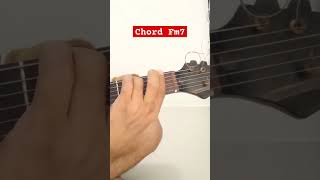 Chord Fm7 guitar [upl. by Lechar]