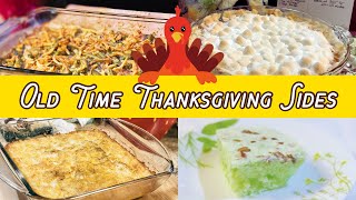 Easy Delicious Thanksgiving Side Dishes  Four Classic Old Time Holiday Favorite Recipes 🦃 [upl. by Irdua]