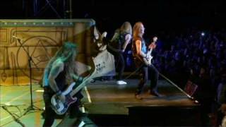 The Trooper  Iron Maiden Flight 666 The Concert [upl. by Ennadroj]