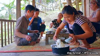 TIMELAPSE 30 day The villagers journey of kindness for the KONG amp NHAT families [upl. by Gile]