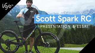 Scott Spark RC 2022  on a roulé la nouvelle arme de Nino Schurter [upl. by Ahsikel]