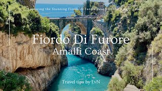 Exploring the Stunning Fiordo di Furore Beach on the Amalfi Coast [upl. by Sapphire]