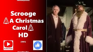 Scrooge 🎄 A Christmas Carol 🎄 Alastair Sim HD [upl. by Olnton324]