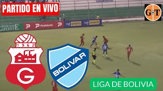 GUABIRA VS BOLIVAR EN VIVO 🛑BOLIVIA  Clausura  Jornada 11🌎GRANEGA [upl. by Sneve243]