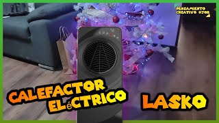 Calefactor eléctrico Lasko CC23630 Unboxing y Review  Calentador eléctrico [upl. by Mad854]