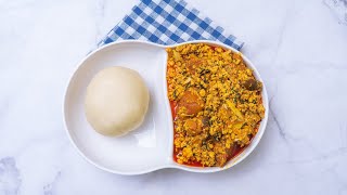 How to Cook Lumpy Egusi Soup  No Fry [upl. by Nnalyrehc860]