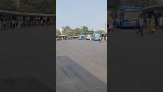 Unveiling the Future BMTCs brand new Tata Starbus EV departs from Kempegowda Bus stand [upl. by Briny]