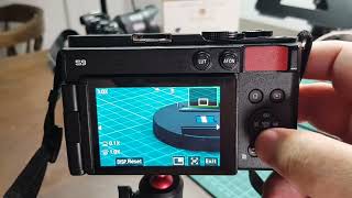 Using manual focus magnification on Panasonic S9 camera [upl. by Shanie]