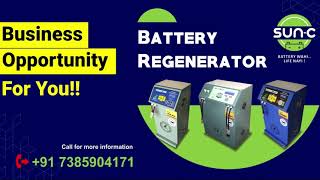 Battery Regeneration Business  Latest Business Idea 2024 [upl. by Olnton478]