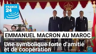 Emmanuel Macron au Maroc  une symbolique forte damitié et de coopération • FRANCE 24 [upl. by Fokos]