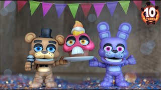 HAPPY 10 YEARS FNAF New Funko Anniversary Mystery Minis Review [upl. by Avram]