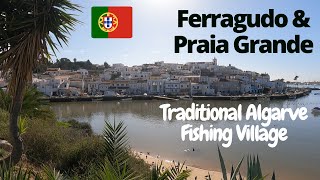 Ferragudo amp Praia Grande Algarve Portugal [upl. by Elicec]