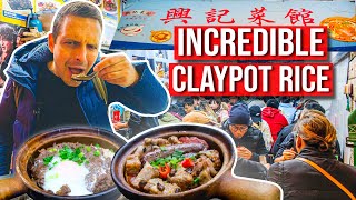 HONG KONG STREET FOOD  I ate CLAYPOT RICE at the most FAMOUS SPOT in the city Heres what happened [upl. by Luelle]