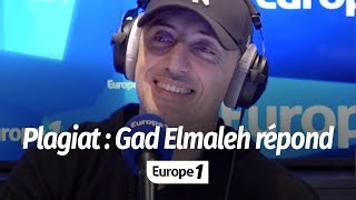 PLAGIAT  GAD ELMALEH RÉPOND AUX ACCUSATIONS [upl. by Nahsaj]