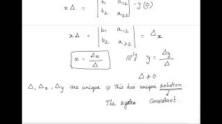 Ch 1Matrix Cramers rule proof and sumsTN 12 Std Maths  part 30 [upl. by Halik510]