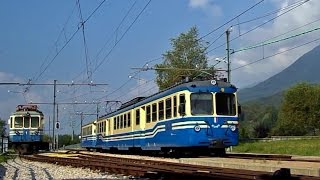 I Treni della Centovalli DomodossolaLocarno [upl. by Nylac361]