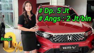 Harga Honda WRV 2024 Cicilan 2 JutaBln Dp Mulai 5 Juta Promo Honda 2024 [upl. by Leeann]