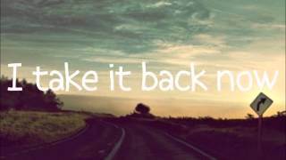 Take It Back  Ed Sheeran with Lyrics [upl. by Breger411]