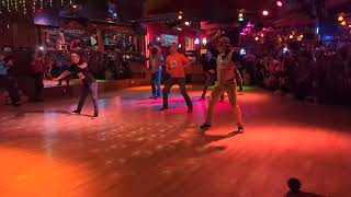 Gives Me Shivers line dance  Cowboy Country  2023 Stagecoach Dance Contest  Mens Final [upl. by Lemar261]