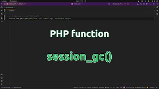 How does sessiongc help with session management in PHP Master Session Cleanup with php [upl. by Simonne554]