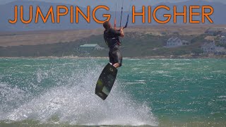 Jumping Higher Kiteboard Tutorial inc landing heli loops launching conditions amp safety [upl. by Sanjiv]