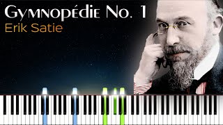 Gymnopédie No1  Erik Satie  Piano Tutorial  Synthesia  How to play [upl. by Converse607]