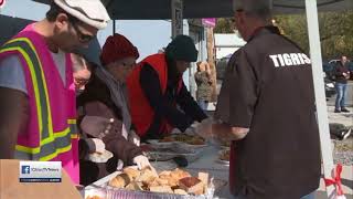 Blessing Box Serves Local Refugees  News Live at 6 [upl. by Naginnarb]