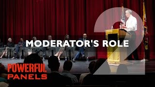 How to Moderate a Panel Discussion Moderators Role Video 2 6 12mins [upl. by Negah222]