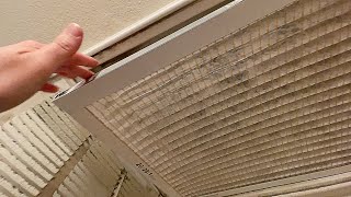 How To Easily Replace Filtrete Air Filters [upl. by Alliehs]