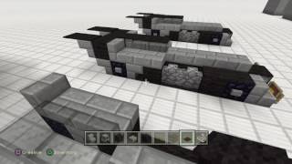 Minecraft Animated Series BATMOBILE tutorial How To Build Animated Series [upl. by Domella513]