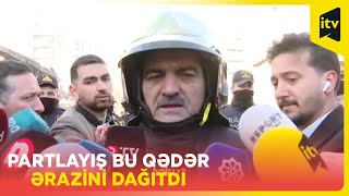 Bakıda partlayışla bağlı FHNnin son dəqiqə açıqlamaları [upl. by Eiramrebma]