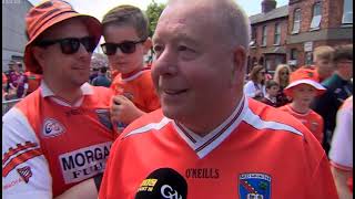 BBC SPORT MEETS ARMAGH  GALWAY FANS ON THE STREETS OF DUBLIN AHEAD OF THE 2024 FOOTBALL FINAL [upl. by Otrebliw]