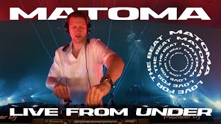 Matoma  Love For The Beat Live from Under Norway [upl. by Dranyl90]