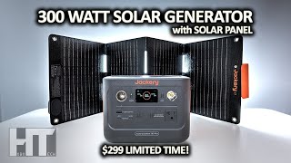 JACKERY Solar Generator 300 Plus LiFePO4 UPS Power Station Review [upl. by Chivers]