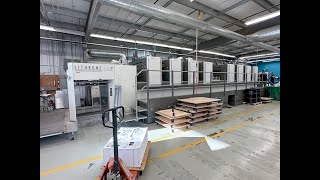 2008 Komori LS840P from Trinity Printing Machinery USA [upl. by Prichard]