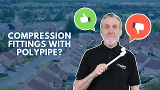 Compression fittings with Polypipe A good idea [upl. by Ahsiliw]