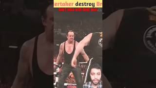 Under taker destroy Brock Lesnar 🗿👿 undertaker brocklasner wweraw [upl. by Denny405]