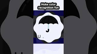 Learn Color Black  SplashLearn Preschool Colors Learning Video shorts [upl. by Agnella434]