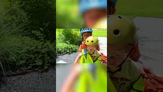 Toy Dirt Bike Taxi to the Airpot  Kids shorts story about traveling [upl. by Balthazar]