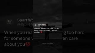 Sad Quotes  Heart Broken  Whatsapp sad status  Sad Instagram Story  Sad reel Status spartworld [upl. by Eslud]