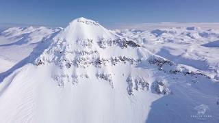 Iceland Flyover  Virtual Travel with Eleven  Deplar Farm [upl. by Barbee]