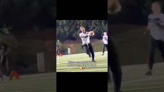 She ate DIRT and FUMBLED on this run😭youtubeshorts footballshorts football [upl. by Esenwahs]