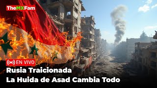 Terrible Revés Para Rusia Asad Huye de Siria y Occidente Gana La Partida  TheMXFam [upl. by Schlenger852]