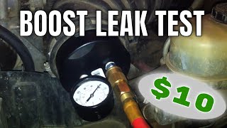 How to Make a boost leak detector for the 73L Diesel [upl. by Sulecram]