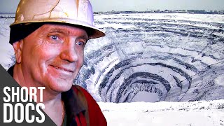 Diamond Mining  Inside the Largest Mine in the World  Free Documentary Shorts [upl. by Penn]