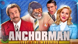 ANCHORMAN THE LEGEND OF RON BURGUNDY 2004  FIRST TIME WATCHING  MOVIE REACTION [upl. by Bridwell]