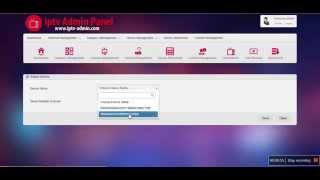 IPTV Admin Panel  How to Add Channels [upl. by Ujawernalo]