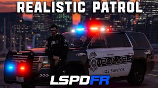 LSPDFR Realistic Patrol with AI Immersion GTA 5 [upl. by Gnoud]