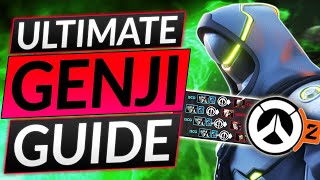 THE ULTIMATE GENJI GUIDE for OVERWATCH 2  Abilities Combos Mechanics and Tech [upl. by Savvas57]